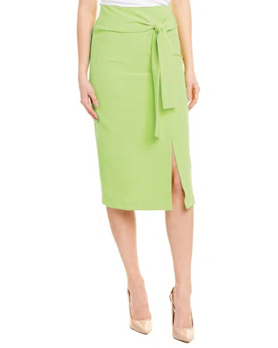 Gracia Midi Skirt In Green