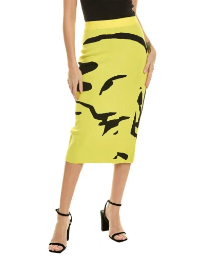 Gracia Midi Skirt In Yellow