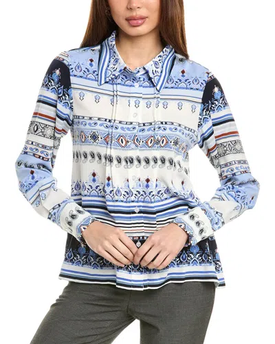 Gracia Pajama Top In Multi