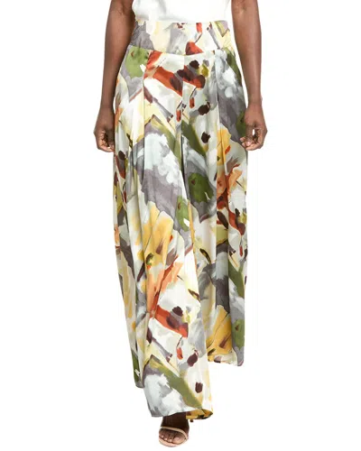 Gracia Palazzo Pant In Grey
