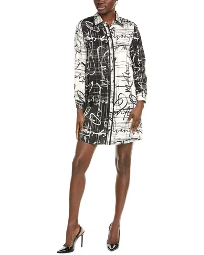 Gracia Pearl Button Tunic In Black