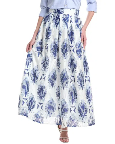 Gracia Pleated Lace Skirt