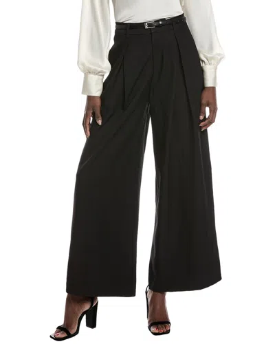Gracia Pleated Pant In Black