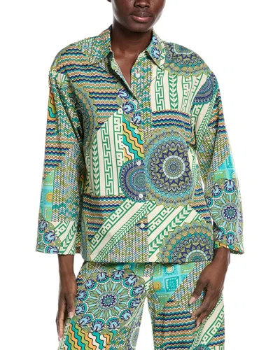 Gracia Printed Blouse In Multi