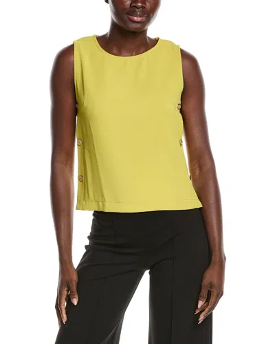 Gracia Side Button Design Top In Gold