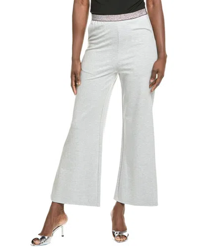 Gracia Spangle Detail Pant In Grey