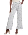Gracia Straight Fit Pant In Gray