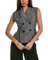 Gracia Tiered Jacket In Grey