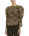 Gracia Top In Animal Print