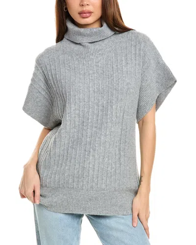 Gracia Turtleneck Wool-blend Sweater In Grey