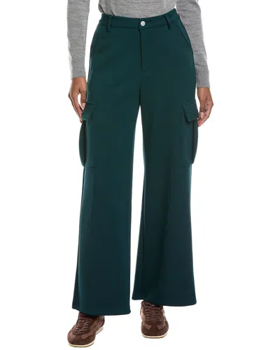 Gracia Wide Leg Sweatpant In Green