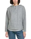 Gracia Wool-blend Hoodie In Gray