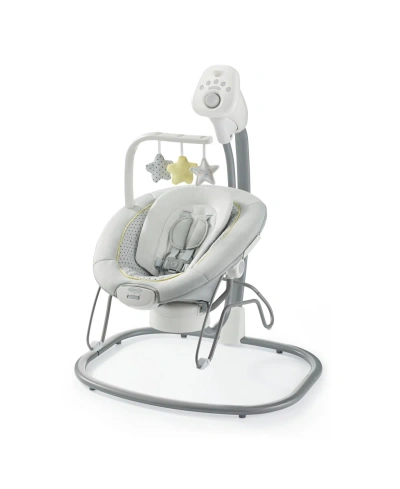 Graco Baby Sway2me Swing With Portable Bouncer In Gray