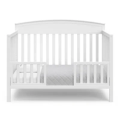 Graco Benton 5-in-1 Convertible Crib With Mattress And Benton 6 Drawer Dresser Nursery Set In White