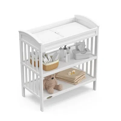 Graco Benton Changing Table With Pad In White