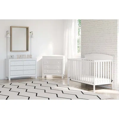 Graco Benton Convertible Standard Nursery Furniture Set In White