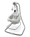 Graco Duetconnect Lx Swing And Bouncer In White