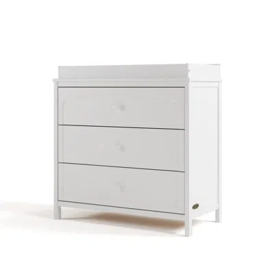 Graco Olivia 3 Drawer Chest With Changing Topper In White