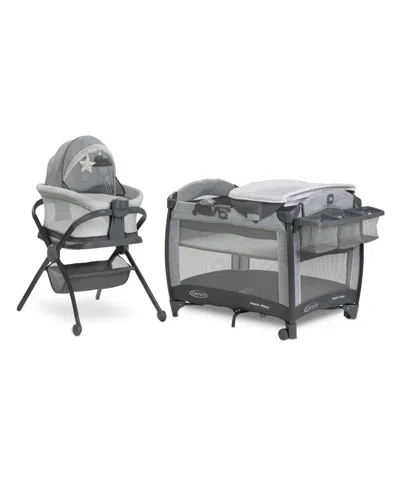 Graco Babies' Pack 'n Play Day2dream Bassinet Deluxe Playard In Beau