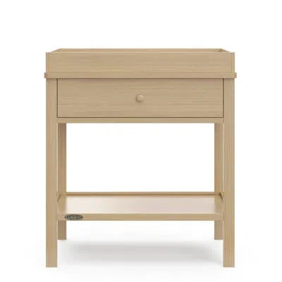Graco Storage Changing Table In Driftwood