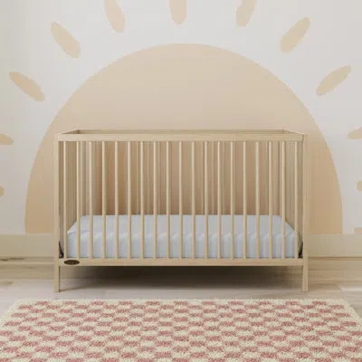 Graco Teddi 5-in-1 Convertible Crib In Driftwood