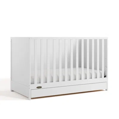 Graco Theo 3-in-1 Convertible Crib With Drawer In White