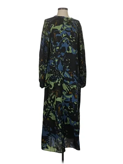 Pre-owned Grade & Gather Casual Dress In Blue