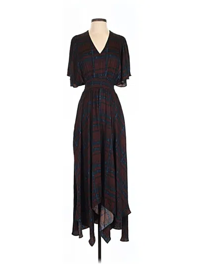 Pre-owned Grade & Gather Casual Dress In Blue