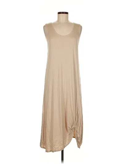 Pre-owned Grade & Gather Casual Dress In Brown