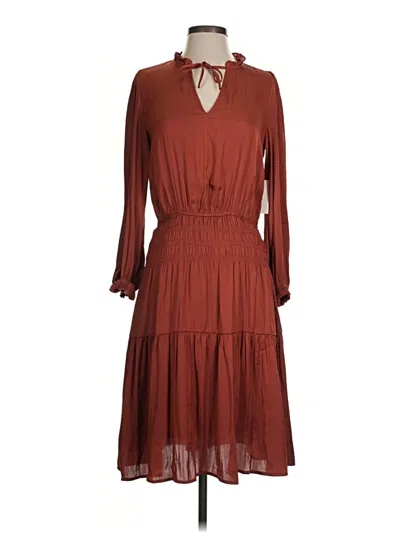 Grade & Gather Casual Dress In Brown