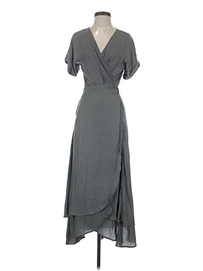 Pre-owned Grade & Gather Casual Dress In Gray