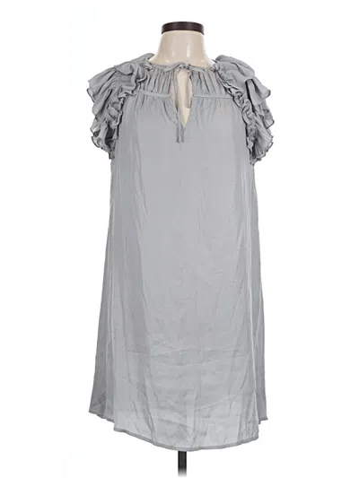 Grade & Gather Casual Dress In Gray