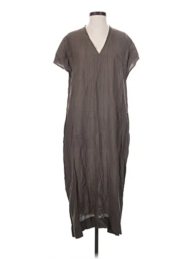 Pre-owned Grade & Gather Casual Dress In Gray