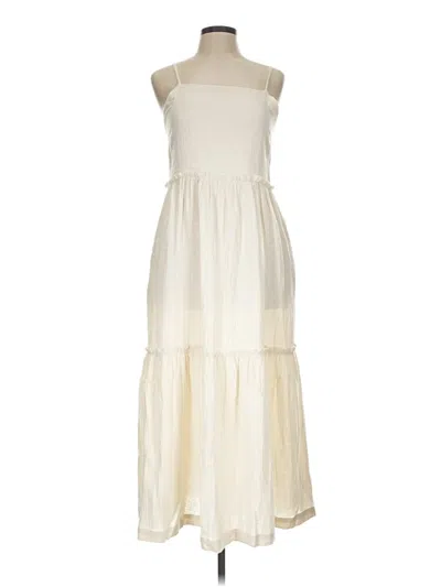 Pre-owned Grade & Gather Casual Dress In Ivory