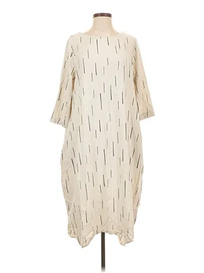 Pre-owned Grade & Gather Casual Dress In Ivory