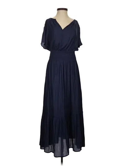 Pre-owned Grade & Gather Cocktail Dress In Blue