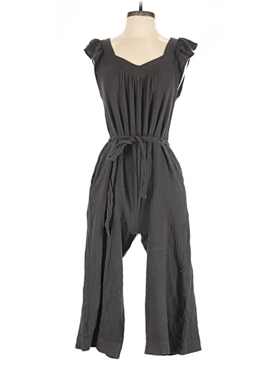 Pre-owned Grade & Gather Jumpsuit In Gray