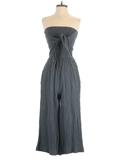 Pre-owned Grade & Gather Jumpsuit In Gray