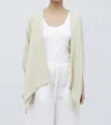 Grade & Gather Lordes Oversized Crepe Kimono In Beige In Nude