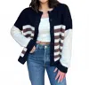 Grade & Gather Rowan Cardigan In Multi In Multi