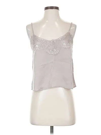 Pre-owned Grade & Gather Sleeveless Blouse In Silver