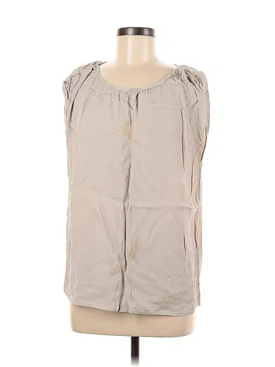 Pre-owned Grade & Gather Sleeveless T-shirt In Gray