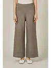 Grade & Gather Straight Leg Knit Pants In Field Gray In Multi