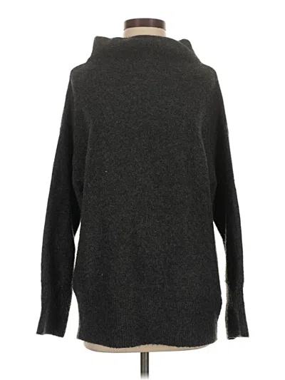 Pre-owned Grade & Gather Turtleneck Sweater In Gray