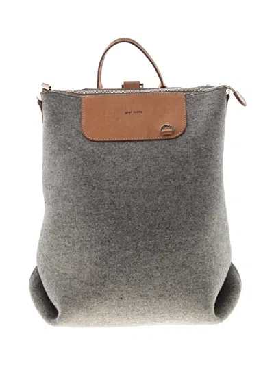 Pre-owned Graf & Lantz Backpack In Gray