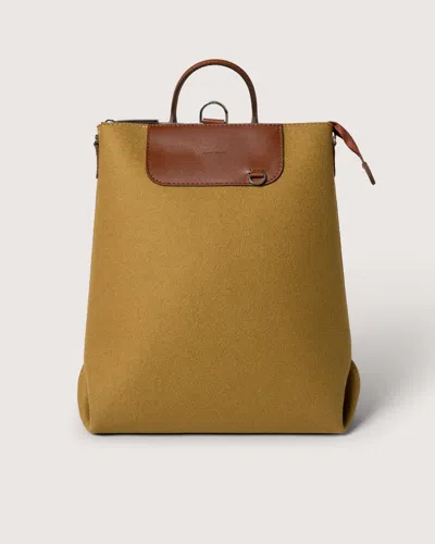 Graf & Lantz Bedford Merino Wool Backpack In Brine