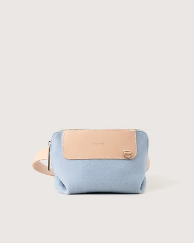 Graf & Lantz Bedford Merino Wool Belt Bag — Final Sale In Sky