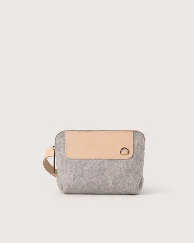 Graf & Lantz Bedford Merino Wool Belt Bag In Granite