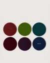 Graf & Lantz Bierfilzl Merino Wool Round Coaster Multi 6 Pack