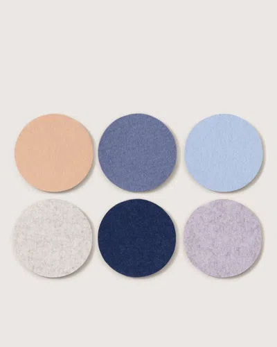 Graf & Lantz Bierfilzl Merino Wool Round Coaster Multi 6 Pack — Final Sale